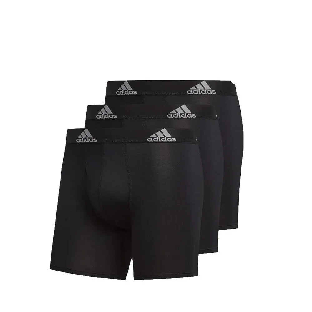 NEW Adidas Performance Men Stretch Cotton Boxer Brief 3 Pack 2XL - Picture 1 of 1
